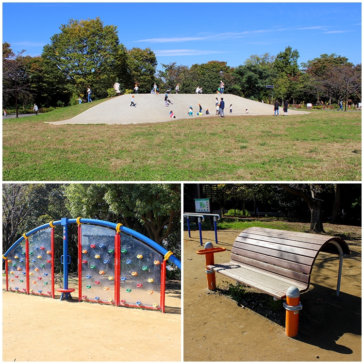 中野区立平和の森公園の遊具