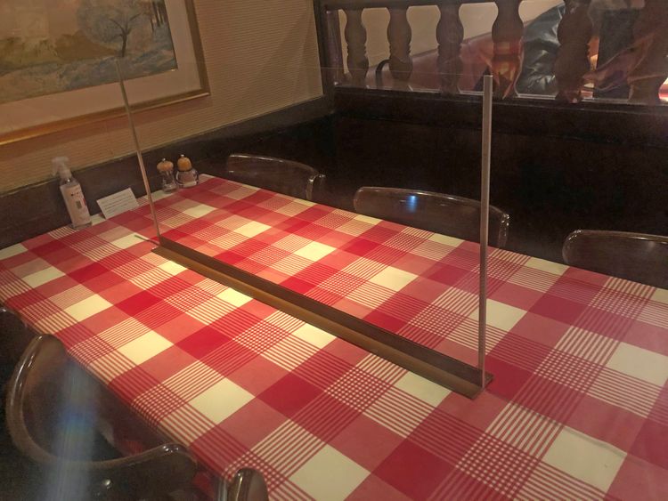 ラ クレアトゥーラのテーブル