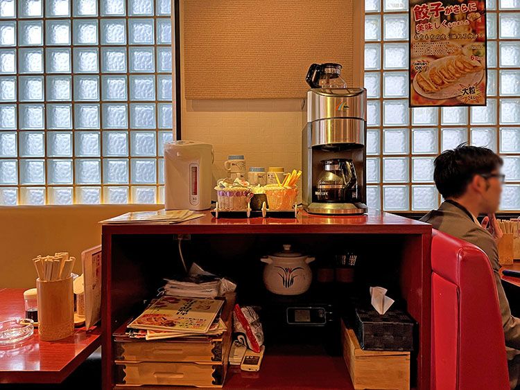 櫻花のセルフコーヒーサーバー