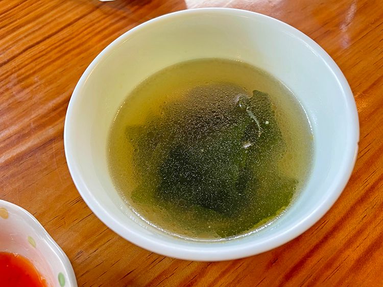 ソナムのわかめスープ