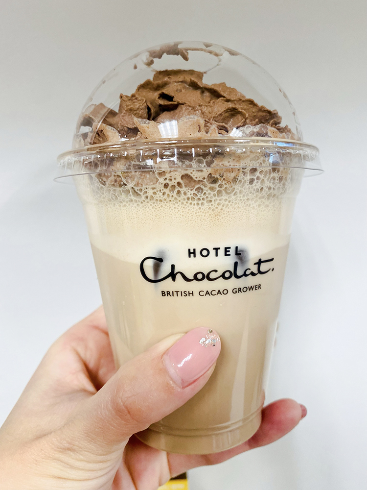 「HOTEL Chocolat（ホテルショコラ）吉祥寺パルコ店」のチョコレートドリンク