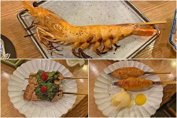バードスペースの海老串