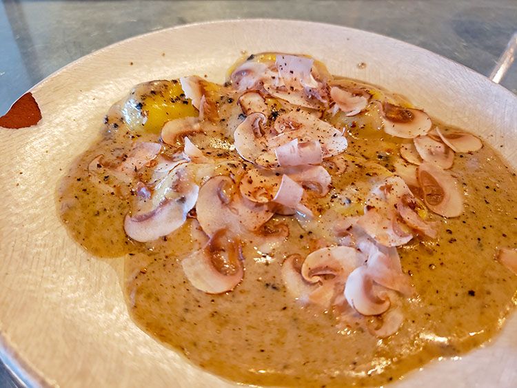 PEP spanish barのラビオリ