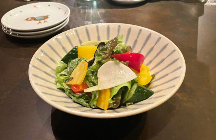 洋食堂 葡萄のサラダ