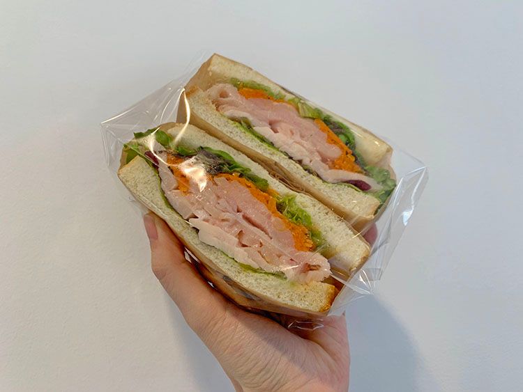 Luce 2nd（ルーチェセカンド）のやわらか鶏ハムヘルシーサンド