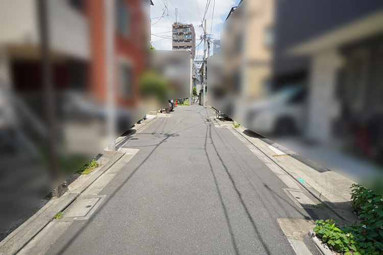 セットバックが必要な道路