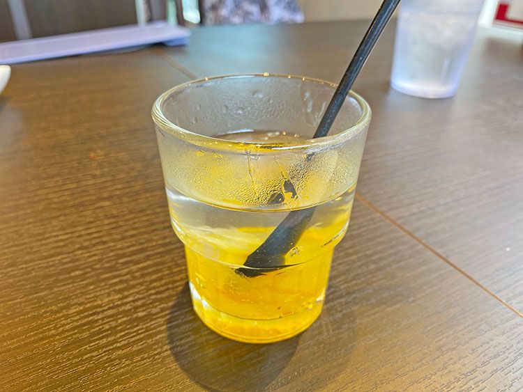 スンドゥブ専門店OKKIIのゆず茶