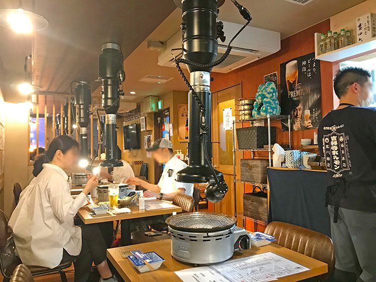 吉祥寺ホルモンの店内