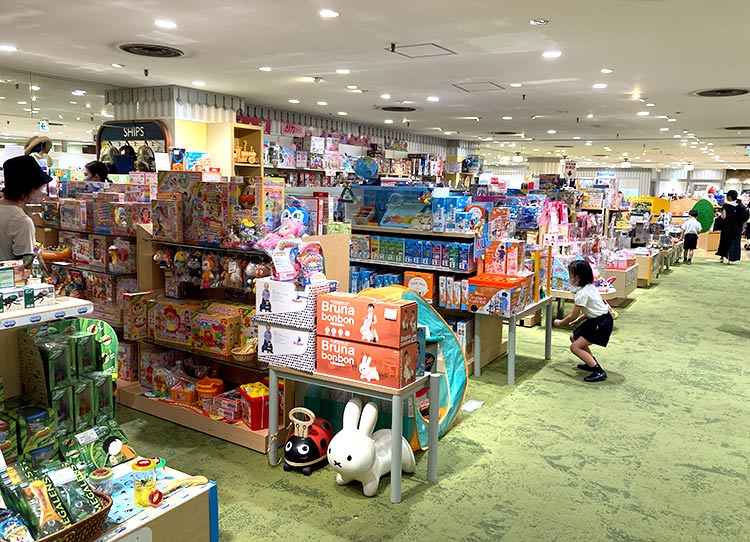 東急百貨店吉祥寺店6階のおもちゃ売り場