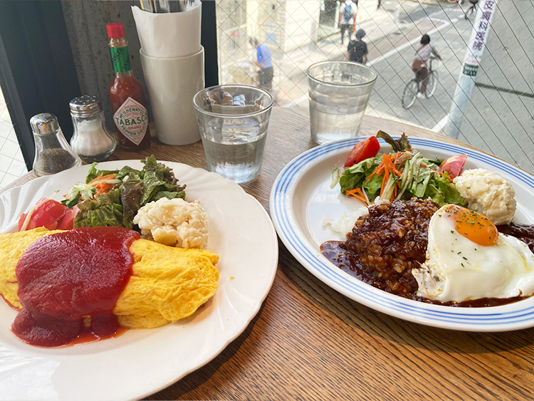 ラ・クール・カフェのランチ