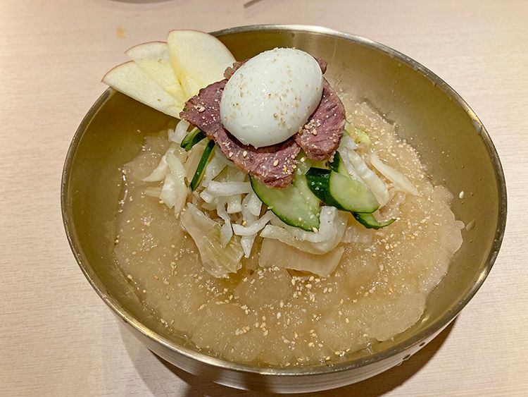 「くーたん」の冷麺