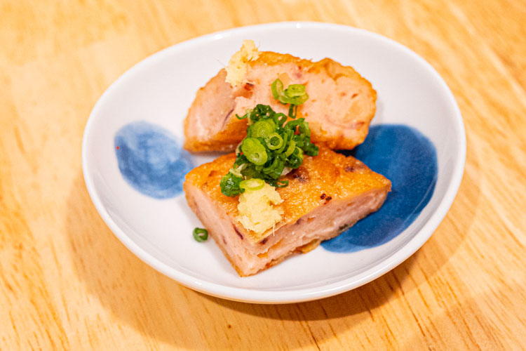 「割烹焼き鳥 しょうちゃん 吉祥寺別邸」のさつま揚げ