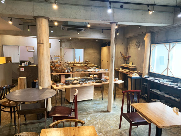 「時器」の店内