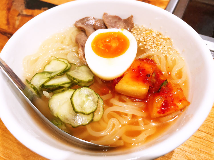 「焼肉JIN TOKYO」の冷麵