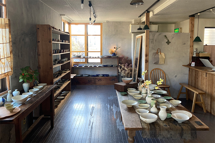 「mist∞」の店内