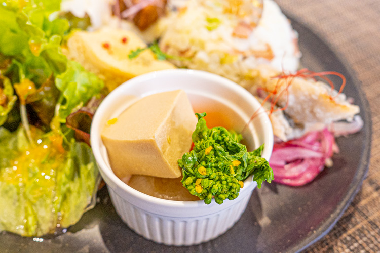 「絃cafe」の創作和食の和ンプレート