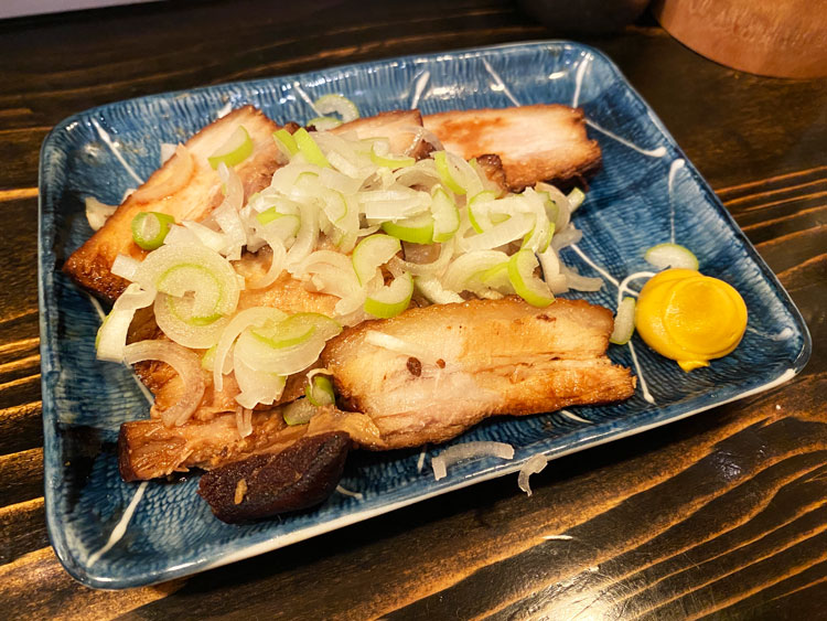 「鳥武」の手作りチャーシュー