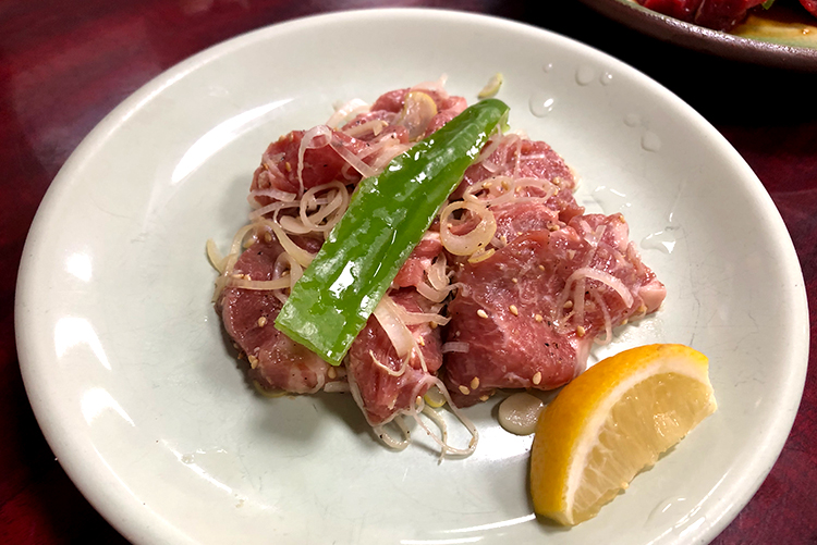 李朝園 吉祥寺店のマトン（塩）