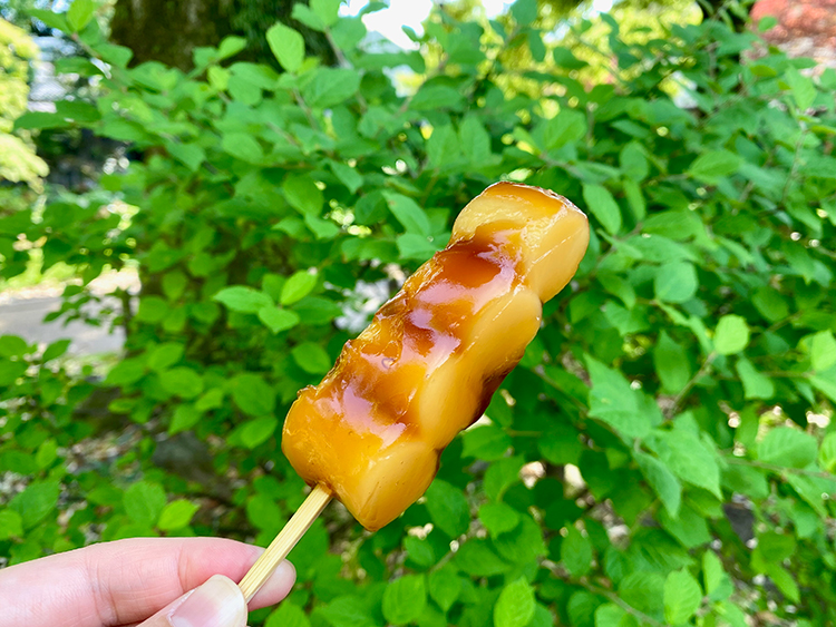 和菓子 榛名屋のみたらし団子