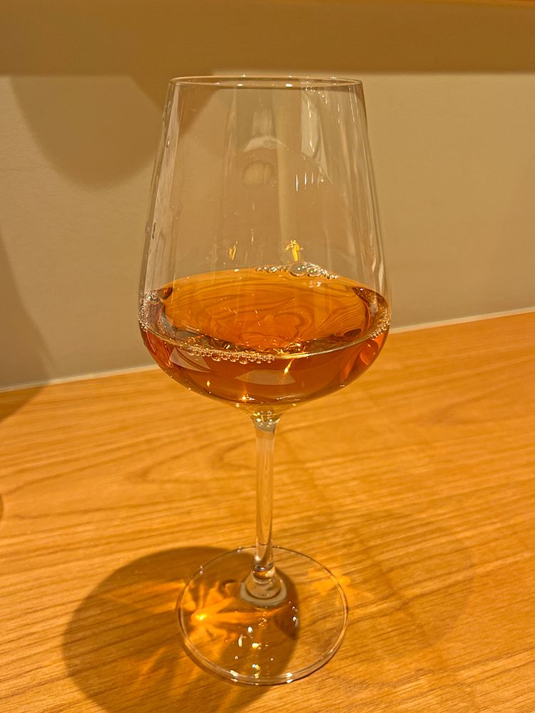 Pizzer Citrabaのオレンジワイン