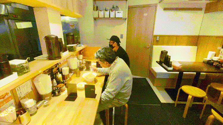 「花木流味噌 三鷹店」の店内