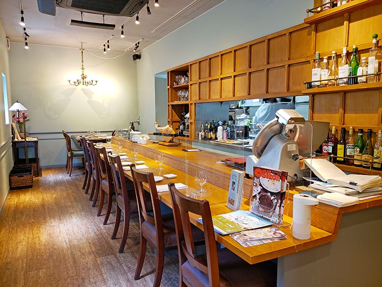 ドラマティコの店内