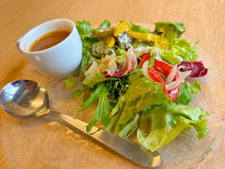 金星パスタカフェ 吉祥寺店のサラダ