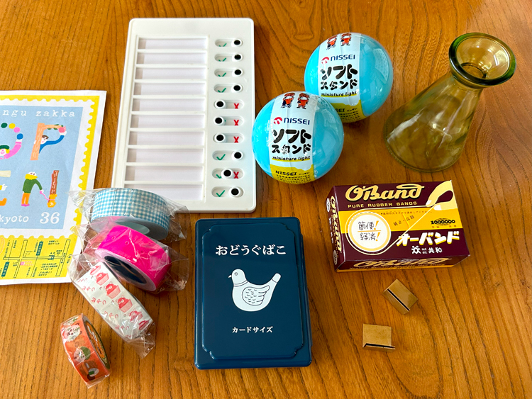 サブロで購入した雑貨の数々