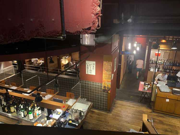 「戎ビアホール 吉祥寺」の店内