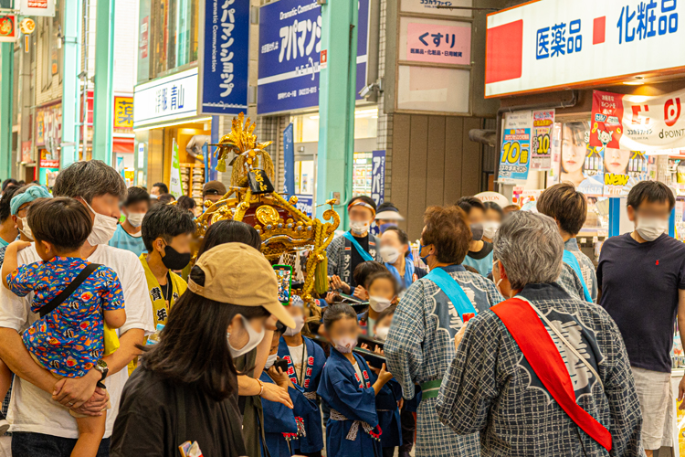 吉祥寺秋まつり子どもみこし