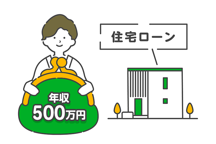 年収500万円の住宅ローン