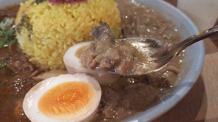 イマサラガラムマサラの本日の二種盛りカレー