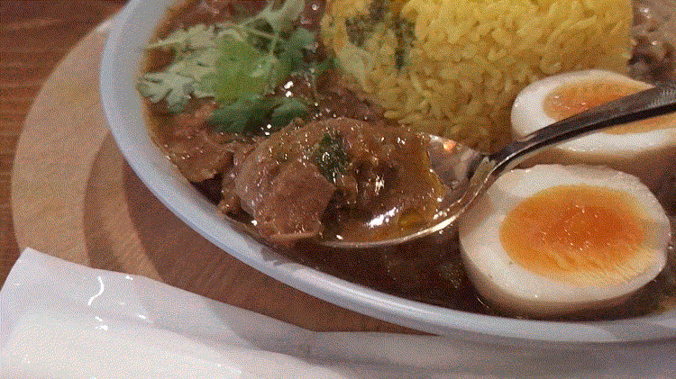 イマサラガラムマサラの本日の二種盛りカレー