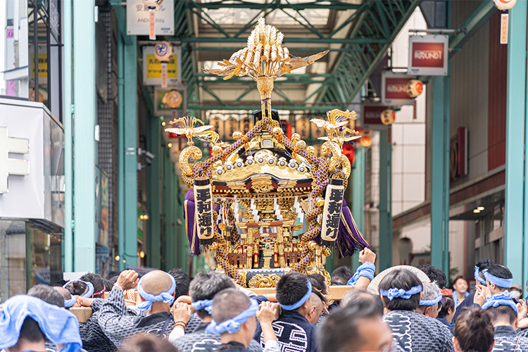 吉祥寺秋まつりの写真