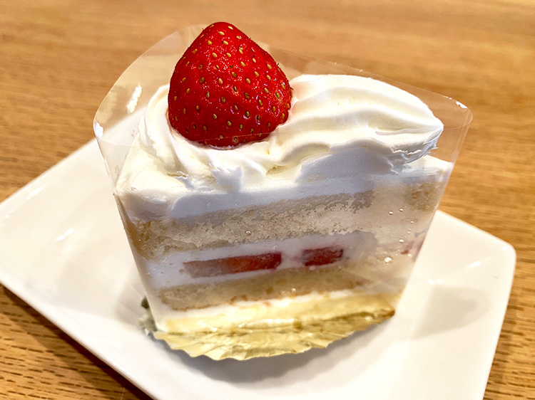 「ロンポワン」のショートケーキ