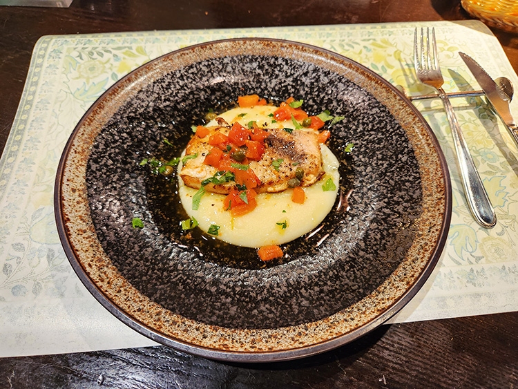 「ACCOGLIENTE 」の本日のメイン料理