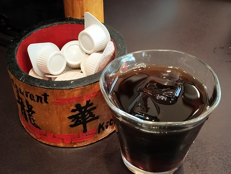「龍華」のコーヒー