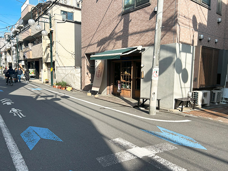 「草鞋ベーカリー」の外観