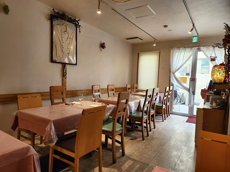 イル ヴェッキオ ムリーノの店内