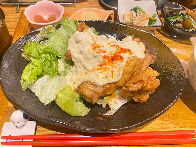 もがめ食堂のチキン南蛮