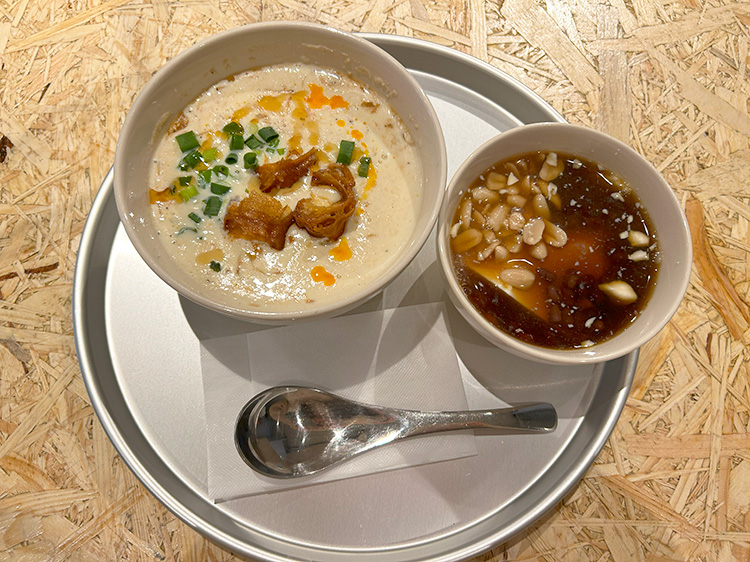 「豆漿日和」の鹹豆漿
