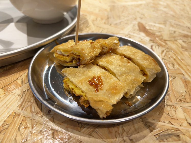 「豆漿日和」の蛋餅