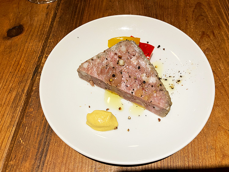 「阿佐ヶ谷のイタリア料理 ガッターロ」の田舎パテ
