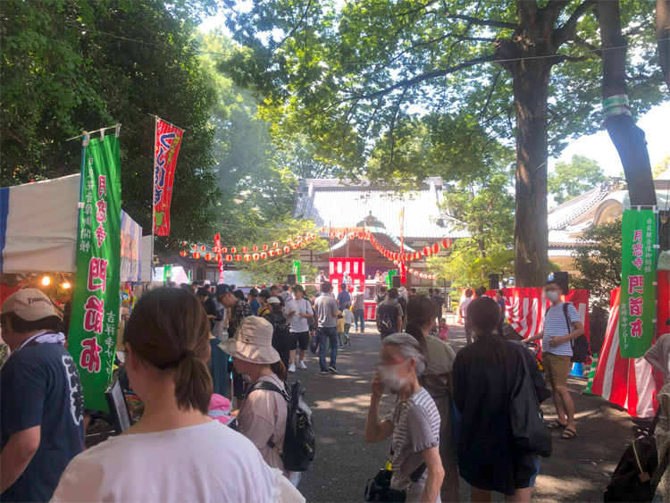 サンロード月窓寺門前市夏まつり