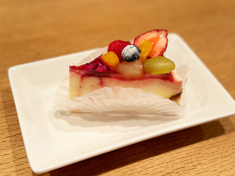 「タルト専門店 Anglaise」のバニラのタルト