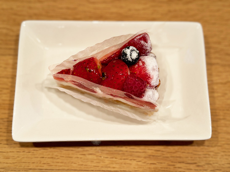 「タルト専門店 Anglaise」の苺のタルト