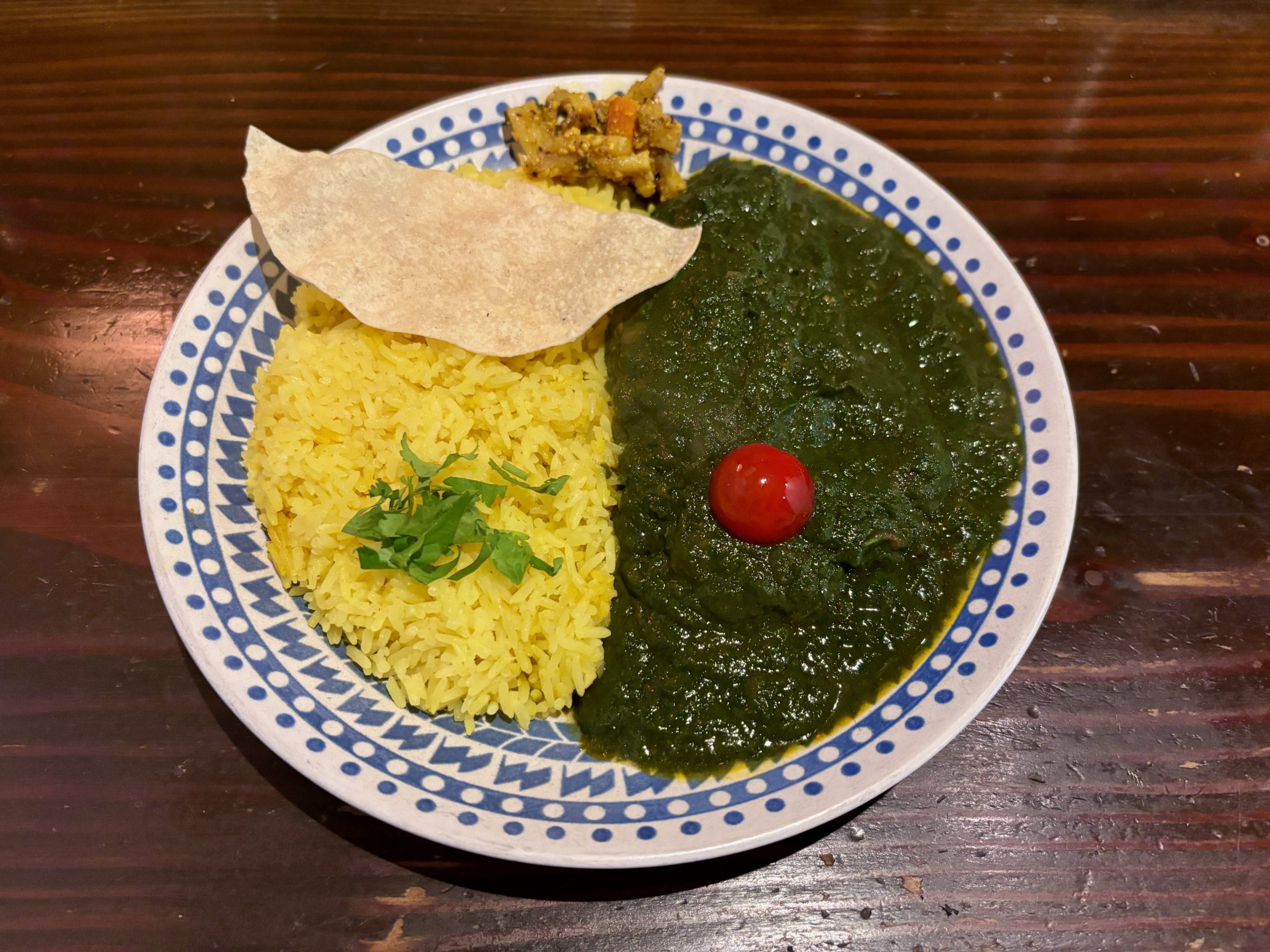 CAFE オーケストラのサグチキンカレー