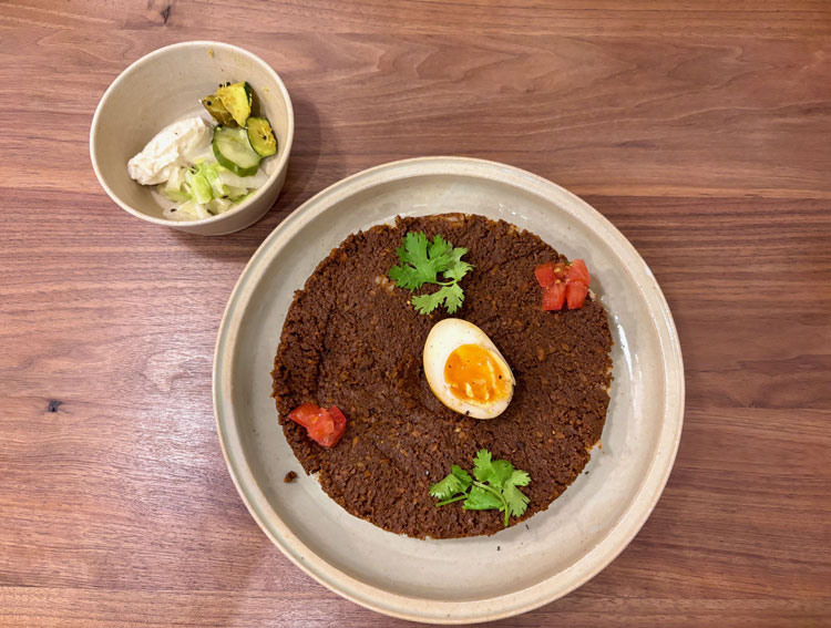 フェンネルのドライカレー