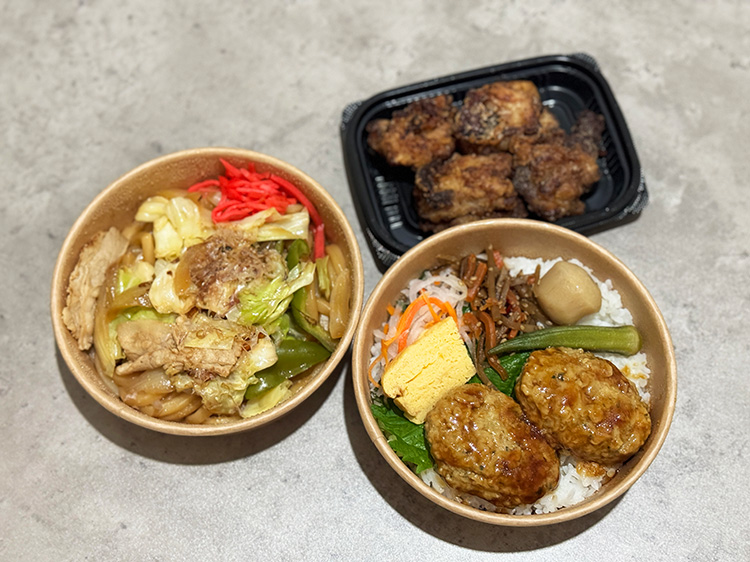 桃園食堂 本丸の照り焼きつくね弁当