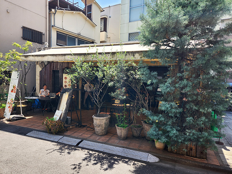 「TRATTORIA ElmoCielo」の外観